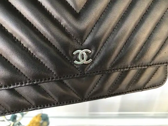 Hyper Peter Silver Gold  CHANEL Lambskin Hardware Flap Bag With  0517
